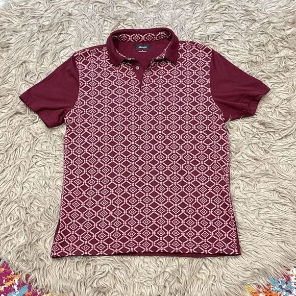 Alfani patterned collared shirt size medium - Picture 1 of 4